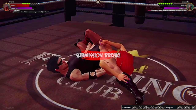 Artemis VS LordJerle (Naked Fighter 3D)