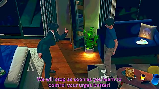 Stepmom's trouble with a stepson - (PlayStation1 style 3D renders)