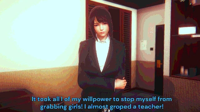 Stepmom's trouble with a stepson - (PlayStation1 style 3D renders)