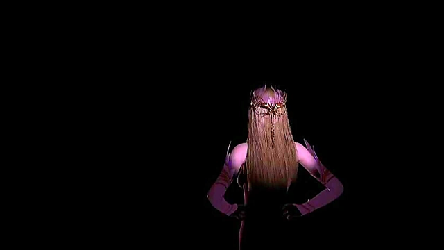 3D two sexy blonde DJ have threesome sex with big dick