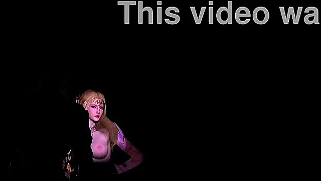 3D two sexy blonde DJ have threesome sex with big dick