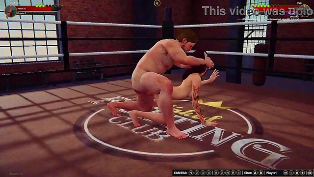 Ethan vs. Vicki (Naked Fighter 3D)