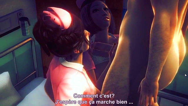 3D ANIMATION HS2 TWO NURSE