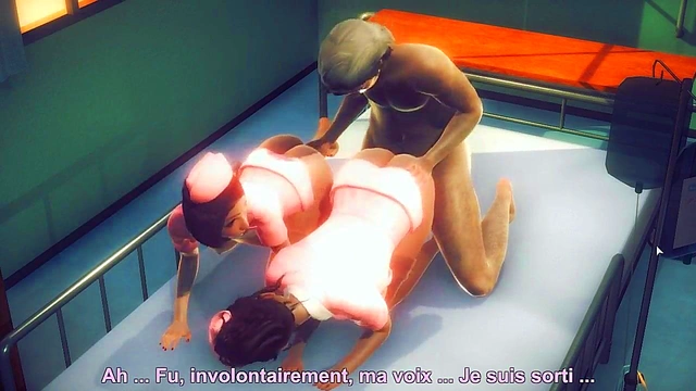 3D ANIMATION HS2 TWO NURSE