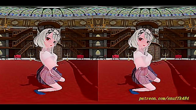 vr180 cle holo dance mmd 3d