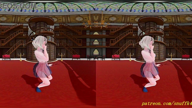 vr180 cle holo dance mmd 3d