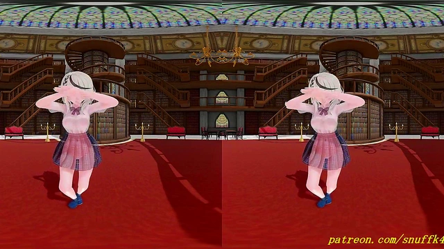 vr180 cle holo dance mmd 3d
