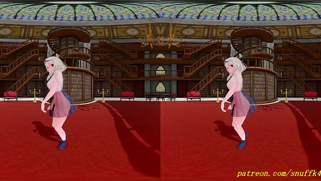 vr180 cle holo dance mmd 3d