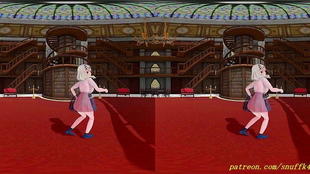 vr180 cle holo dance mmd 3d