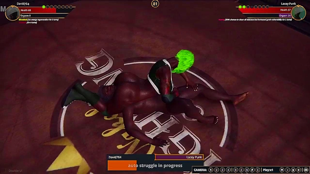 Lacey Punk VS David764 (Naked Fighter 3D)