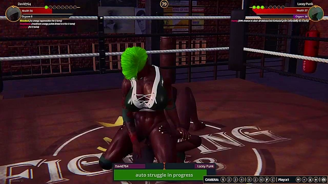 Lacey Punk VS David764 (Naked Fighter 3D)