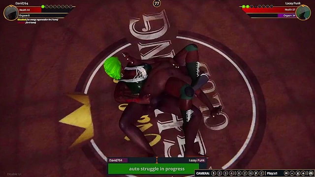 Lacey Punk VS David764 (Naked Fighter 3D)