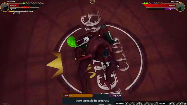 Lacey Punk VS David764 (Naked Fighter 3D)