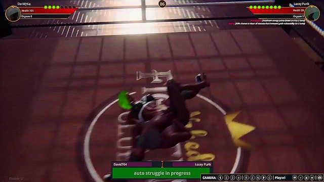 Lacey Punk VS David764 (Naked Fighter 3D)