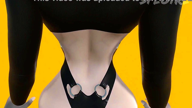 Redhead Android Model B1-T3H - 3D Porn