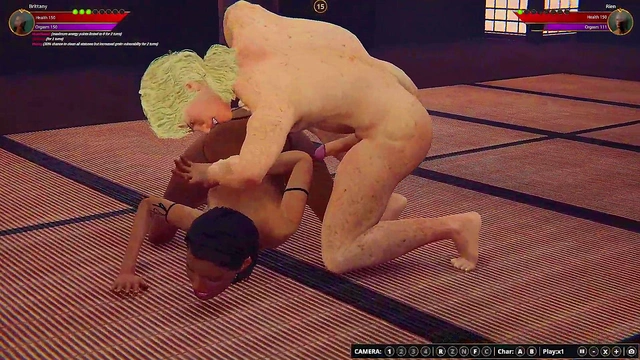 Rien vs. Brittany (Naked Fighter 3D)