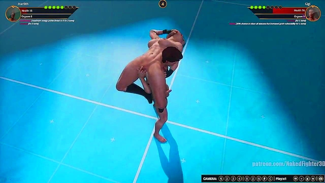 Gigi VS Marilith (Naked Fighter 3D)