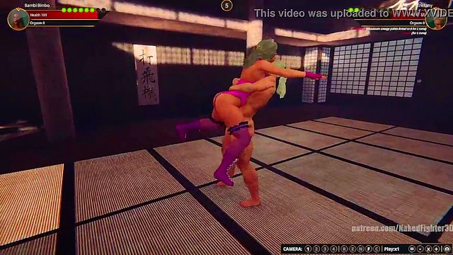 Bambi Bimbo VS Tristany (Naked Fighter 3D)