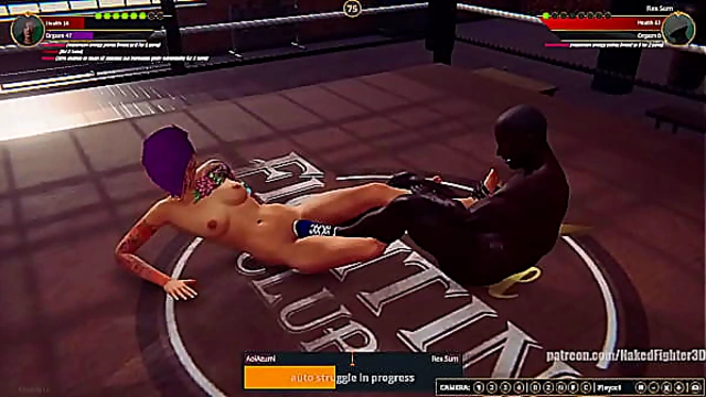 AoiAzumi VS Rex Summ (Naked Fighter 3D)