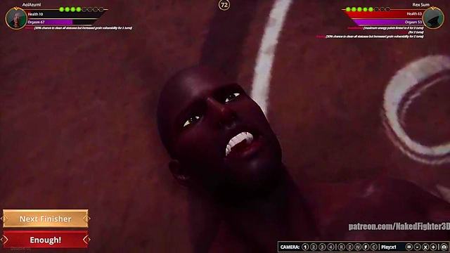 AoiAzumi VS Rex Summ (Naked Fighter 3D)