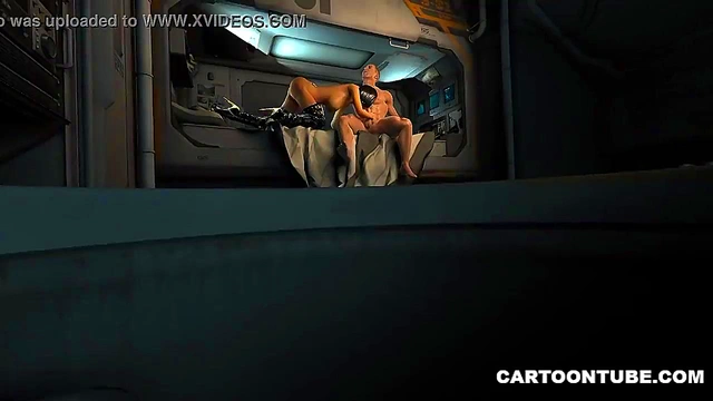 Busty 3D cartoon Asian honey licked and fucked