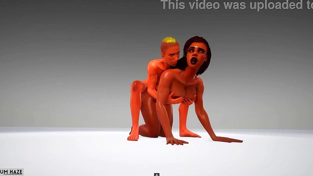 Cute Guy Mates With Ebony Amazonian