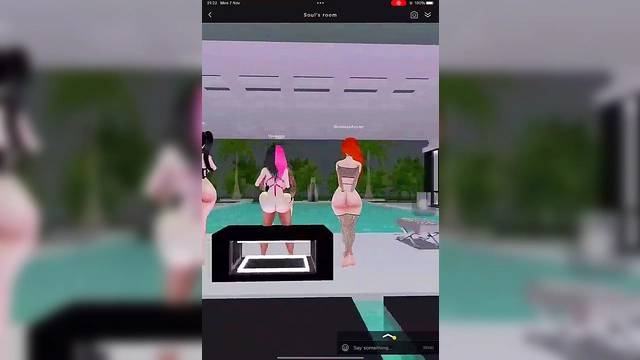 3d foursome with Souls, Vivi, Amber and Jasper