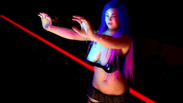 [MMD] Busty Girl Sexy Emotional Erotic Dance 3D