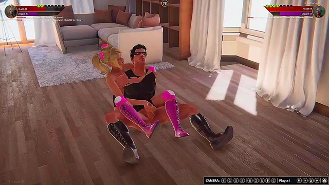 Barbie VS LordJerle (Naked Fighter 3D)