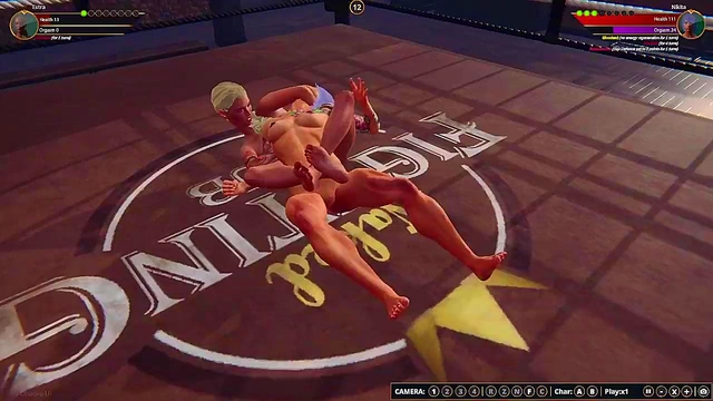 Est vs. Nikita (Naked Fighter 3D)