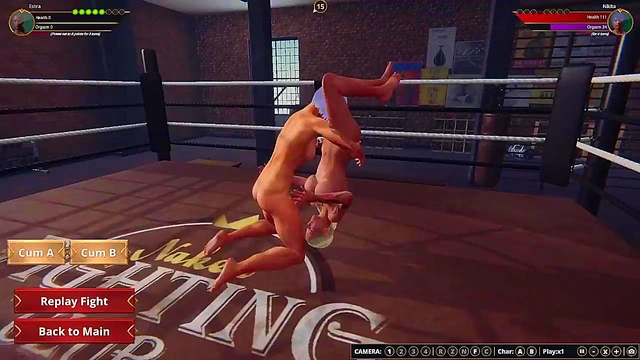 Est vs. Nikita (Naked Fighter 3D)