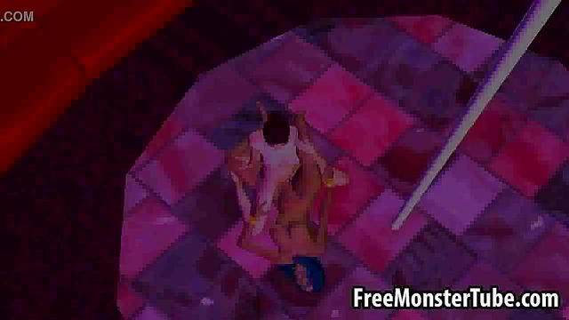 Hot 3D brunette babe getting fucked hard by Naruto