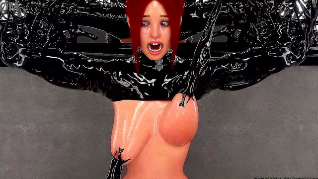 3D BDSM Bondage Fetish Comics Compilation by CyberCaptain