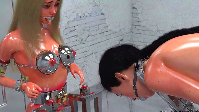 3D BDSM Bondage Fetish Comics Compilation by CyberCaptain