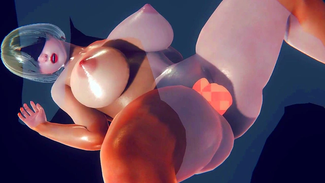 big tits 3d CG animation sex