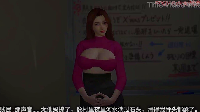 Slutty Teacher Trained by Student EP1 - 3D Animation