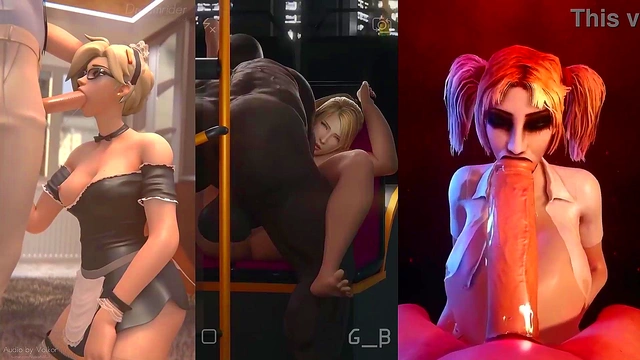 Porn 3D orgy