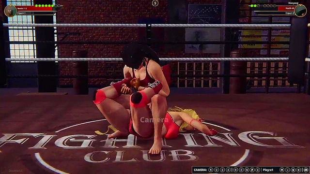 Tiffany Hanz VS Nanyang (Naked Fighter 3D)