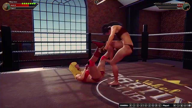 Tiffany Hanz VS Nanyang (Naked Fighter 3D)
