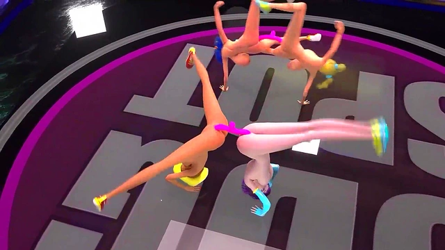 3DGSPOT - World Lesbian Fucking Championship With Hot FISTING! 3D CARTOON PORN!