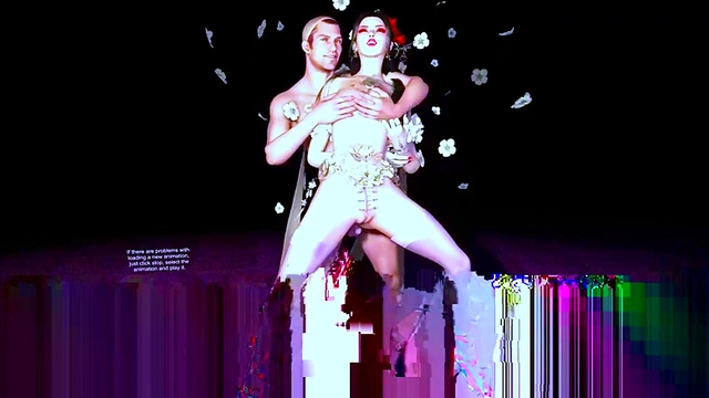 Doggy bigboobs chick - 3D Animation 243