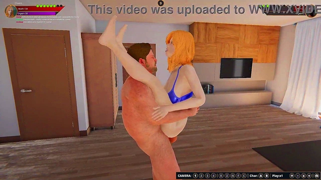 Ethan vs. Olwen II (Naked Fighter 3D)