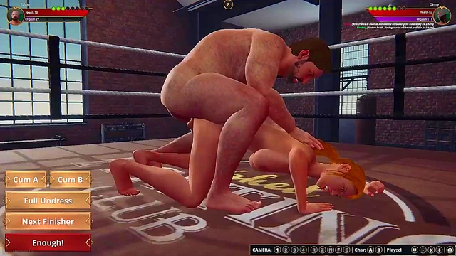 Ethan vs Ginny (Naked Fighter 3D)