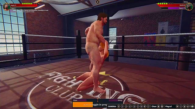Ethan vs Ginny (Naked Fighter 3D)