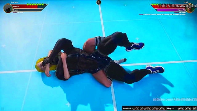 Rex Sum VS cbell (Naked Fighter 3D)