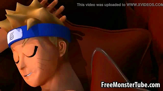 Foxy 3D cartoon babe getting fucked hard by Naruto