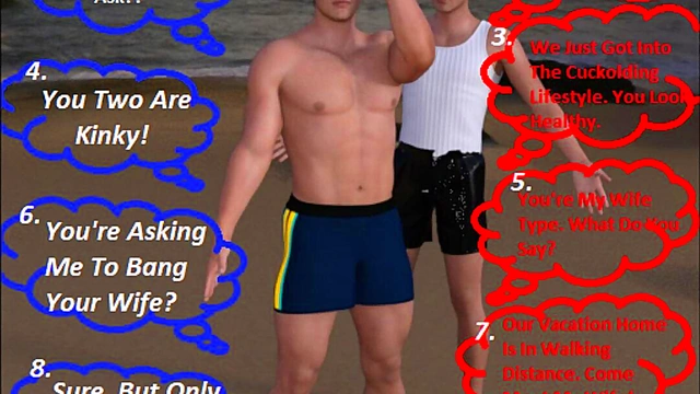 3D Comic Cuckold & Foot Fetish (Must Watch)