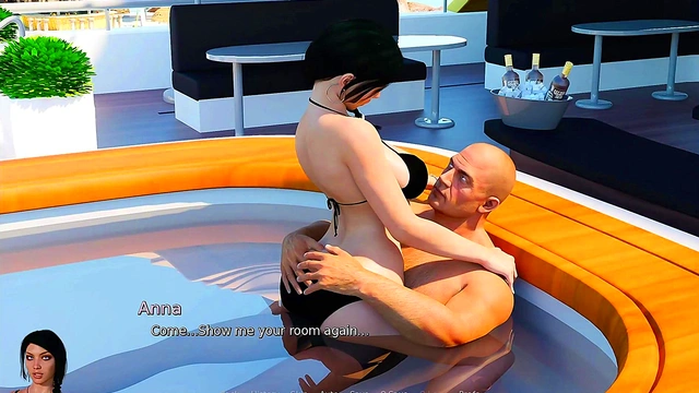 Anna Exciting Affection #17 Horney pussy and big dick - 3d game, porn game, adult games