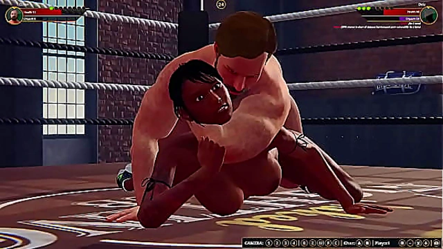 Ethan vs Dela (Naked Fighter 3D)