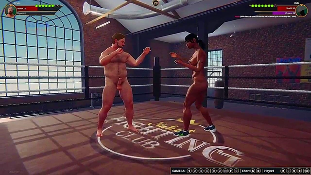 Ethan vs Dela (Naked Fighter 3D)